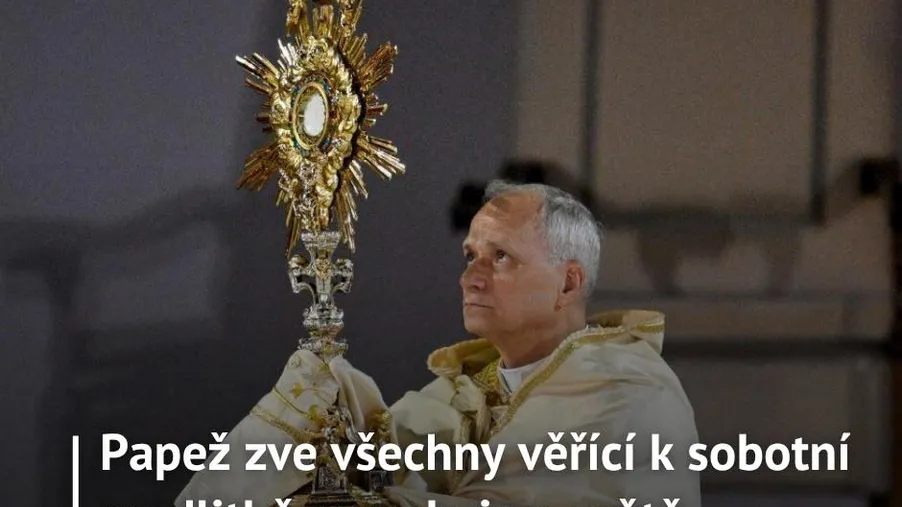 Papež zve všechny věřící k sobotní modlitbě za pokoj ve světě